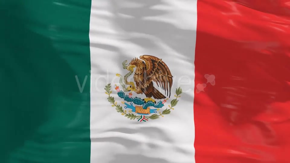 Mexico Flag Videohive 20360019 Motion Graphics Image 4