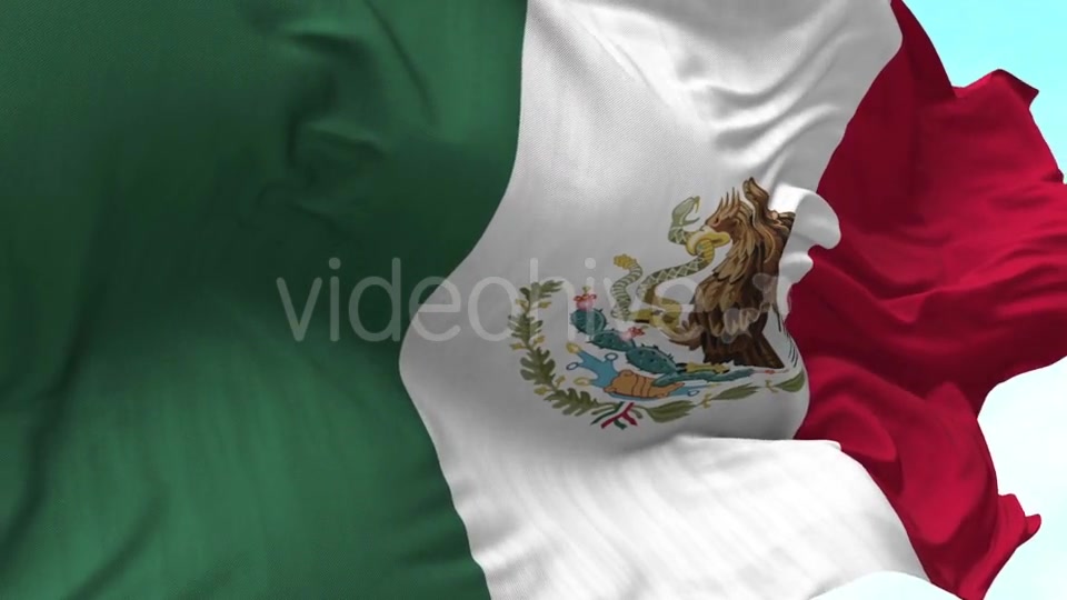 Mexico Flag in the Wind Videohive 20592558 Motion Graphics Image 10