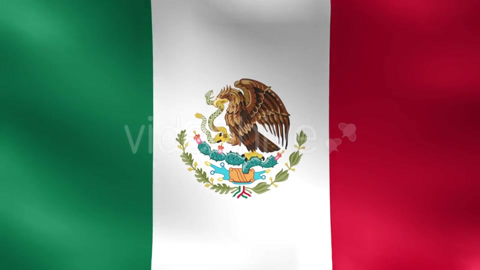 Mexico Flag Videohive 10227711 Motion Graphics Image 4