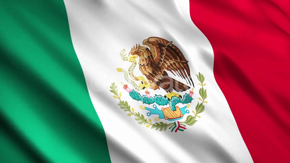 Mexico Flags Videohive 23583400 Motion Graphics Image 3