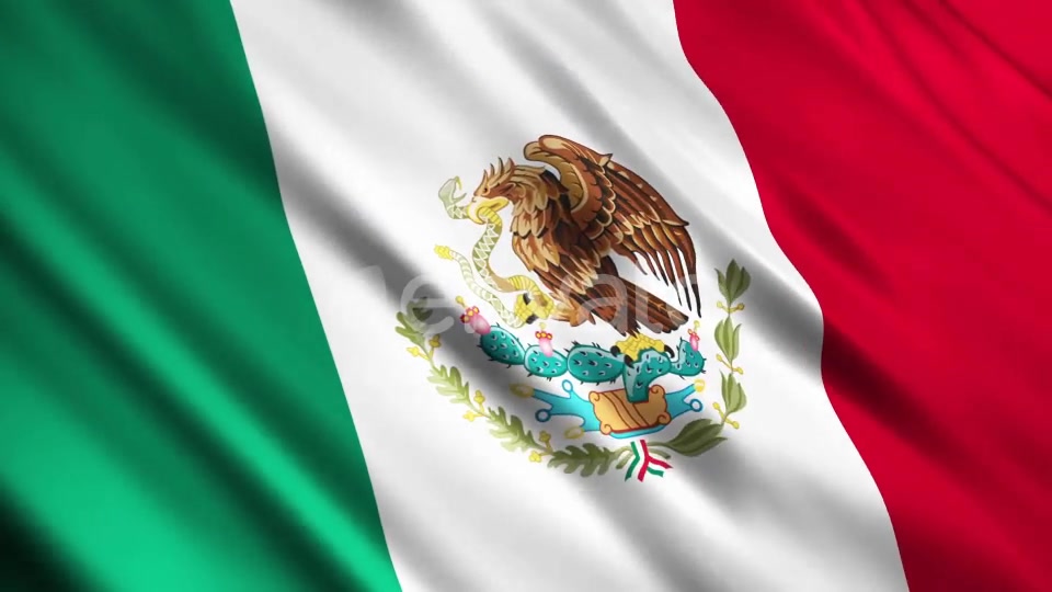 Mexico Flags Videohive 23583400 Motion Graphics Image 4