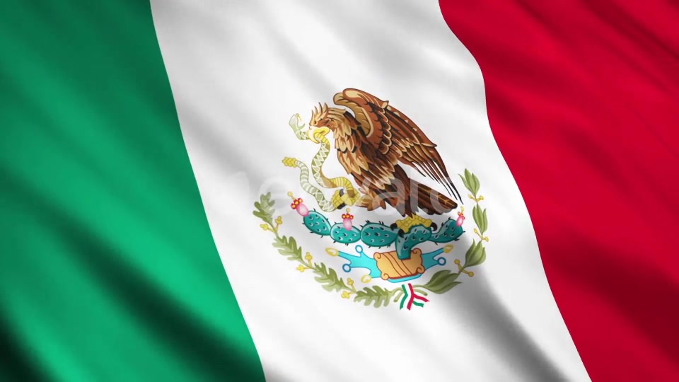 Mexico Flags Videohive 23583400 Motion Graphics Image 5
