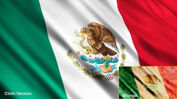Mexico Flags - Videohive 23583400 Download