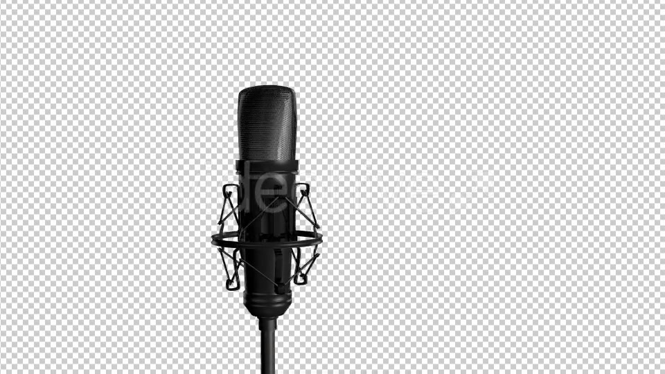 Microphone Videohive 20699237 Motion Graphics Image 4