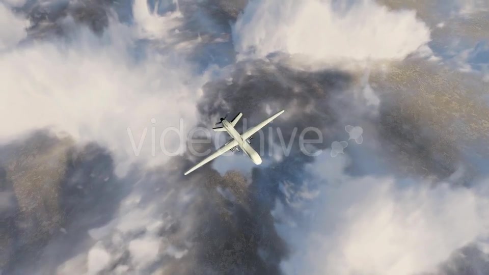 Military Drone Reaper 1 Videohive 16874442 Motion Graphics Image 5