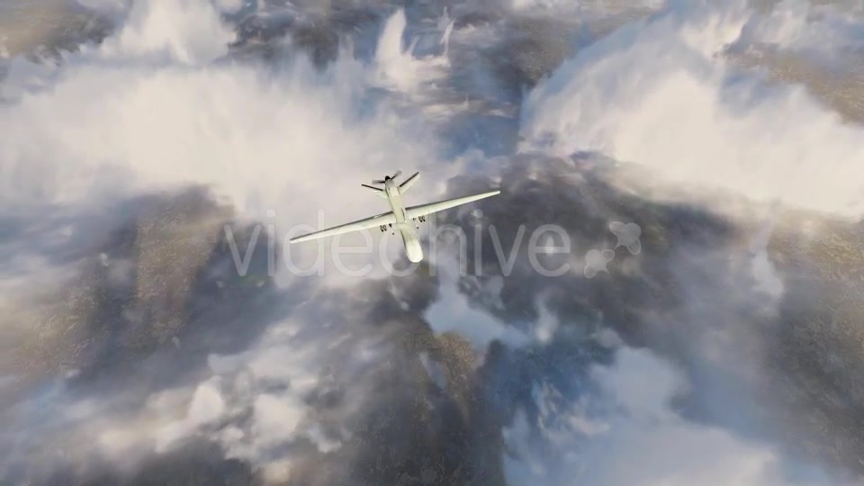 Military Drone Reaper 1 Videohive 16874442 Motion Graphics Image 8