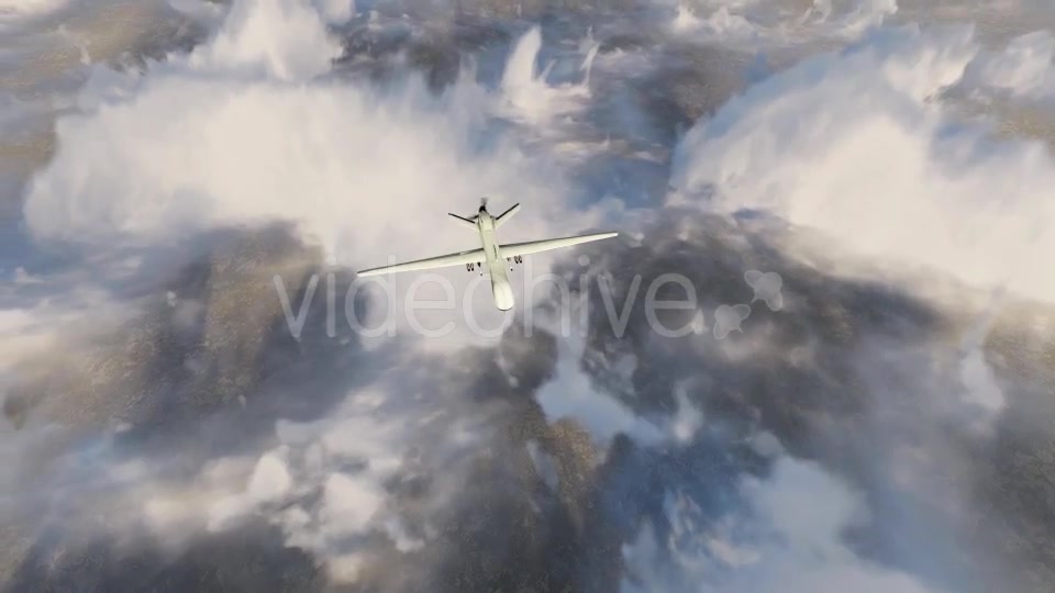 Military Drone Reaper 1 Videohive 16874442 Motion Graphics Image 9