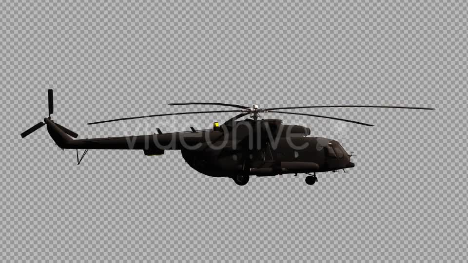 Military Helicopter 3 Videohive 16821851 Motion Graphics Image 1