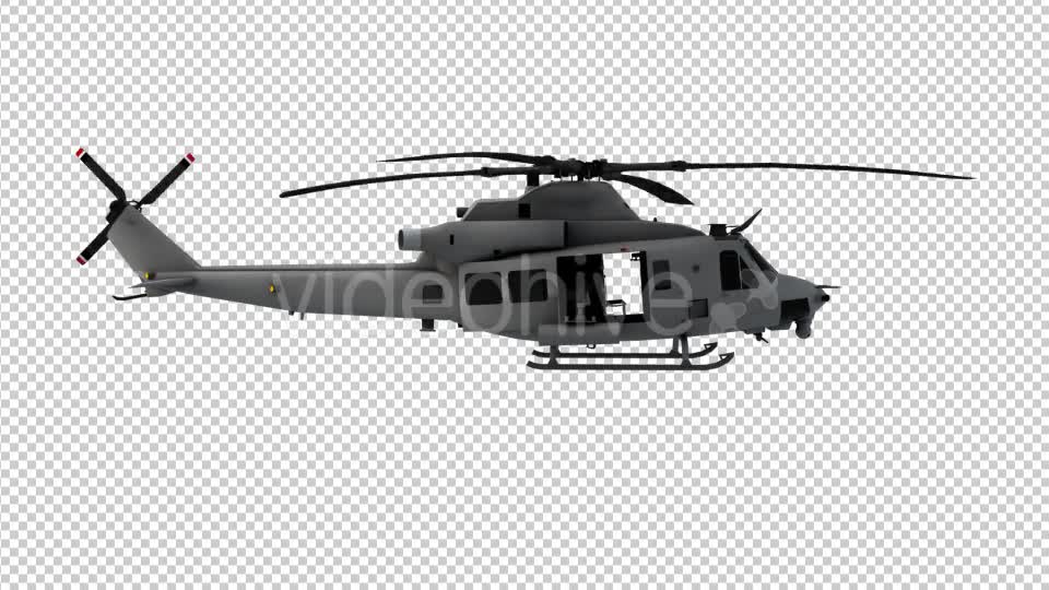 Military Helicopter 4 Videohive 17231308 Motion Graphics Image 1