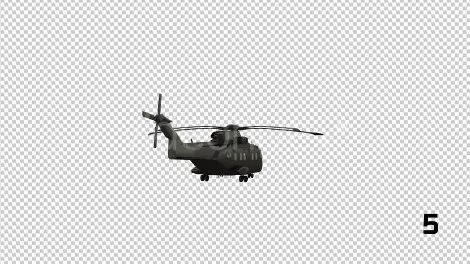 Military Helicopter Pack 2 Videohive 19589925 Motion Graphics Image 10