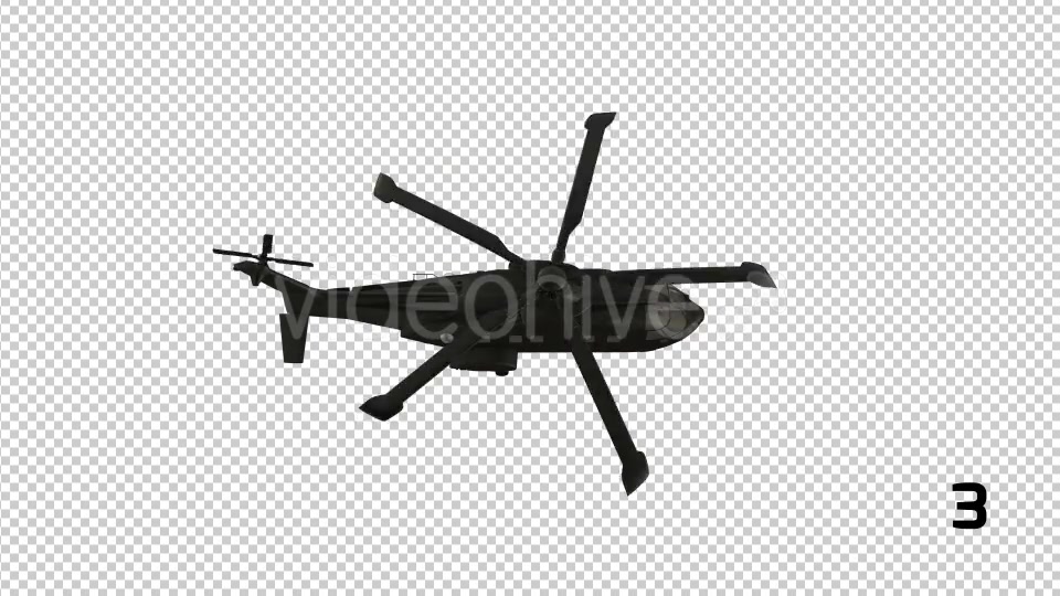 Military Helicopter Pack 2 Videohive 19589925 Motion Graphics Image 6