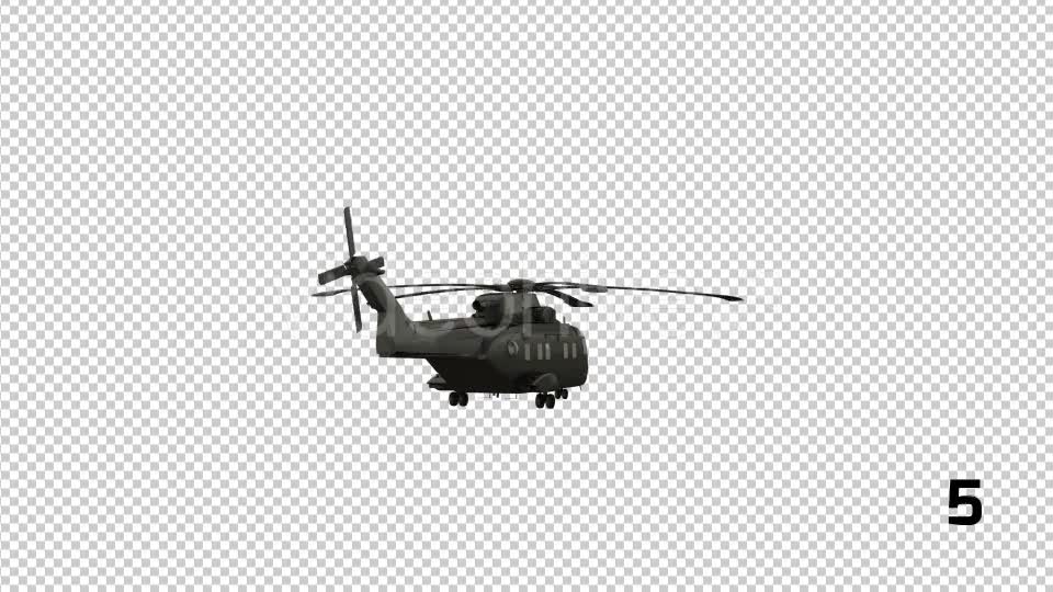 Military Helicopter Pack 2 Videohive 19589925 Motion Graphics Image 9