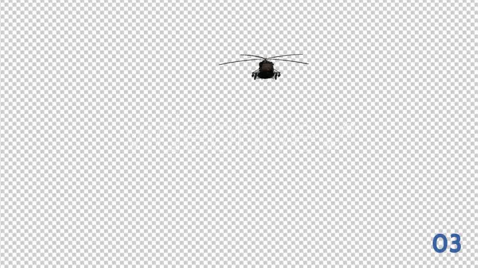 Military Helicopter Pack Videohive 19334269 Motion Graphics Image 8