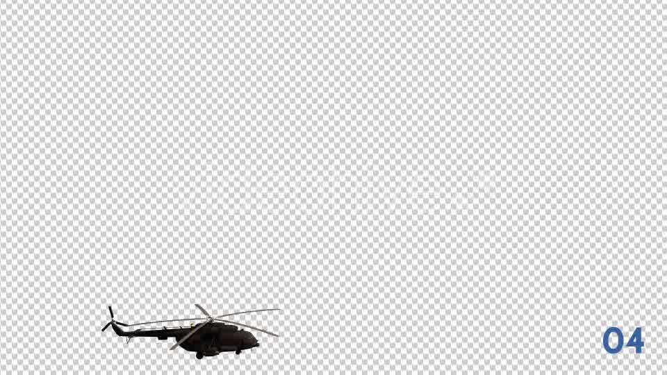 Military Helicopter Pack Videohive 19334269 Motion Graphics Image 9