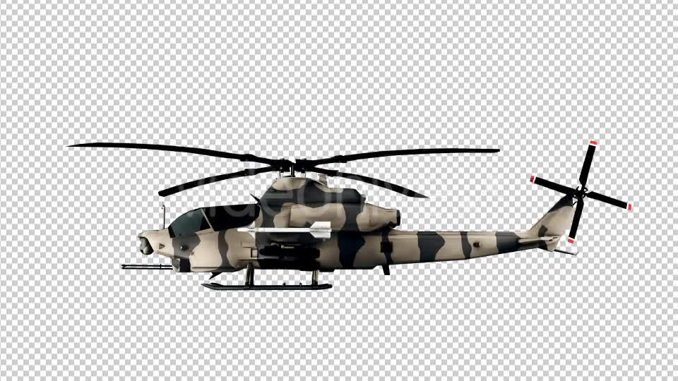 Military Helicopter Videohive 16705593 Motion Graphics Image 1