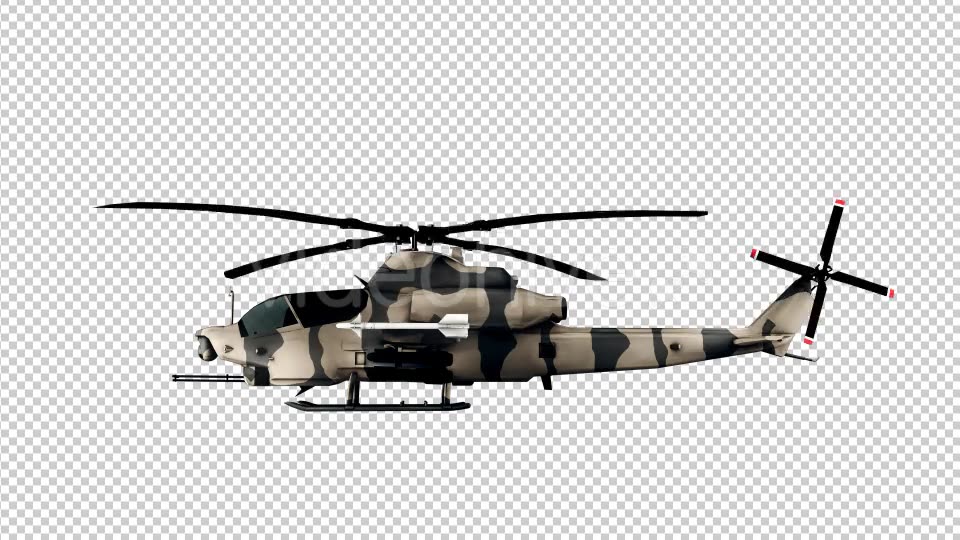 Military Helicopter Videohive 16705593 Motion Graphics Image 3