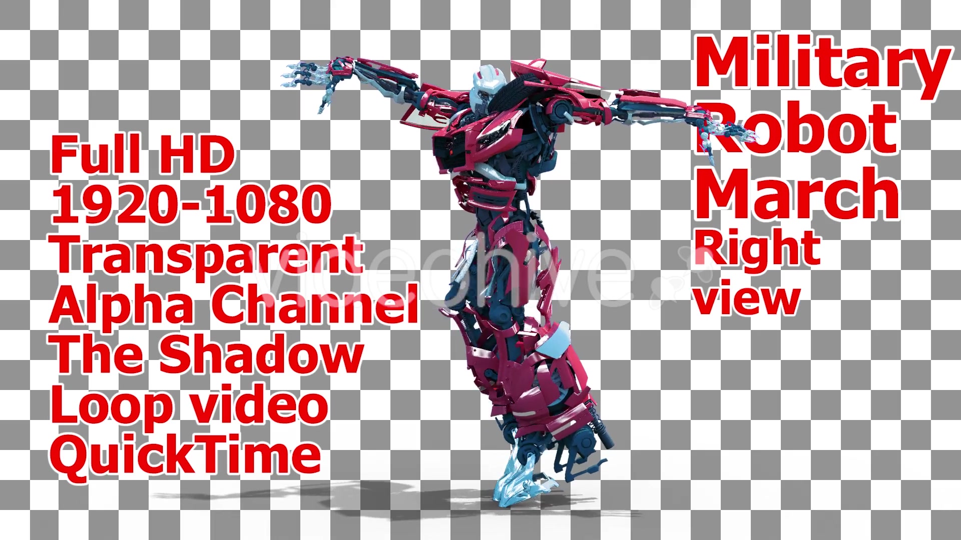 Military Robot March Videohive 21570956 Motion Graphics Image 5