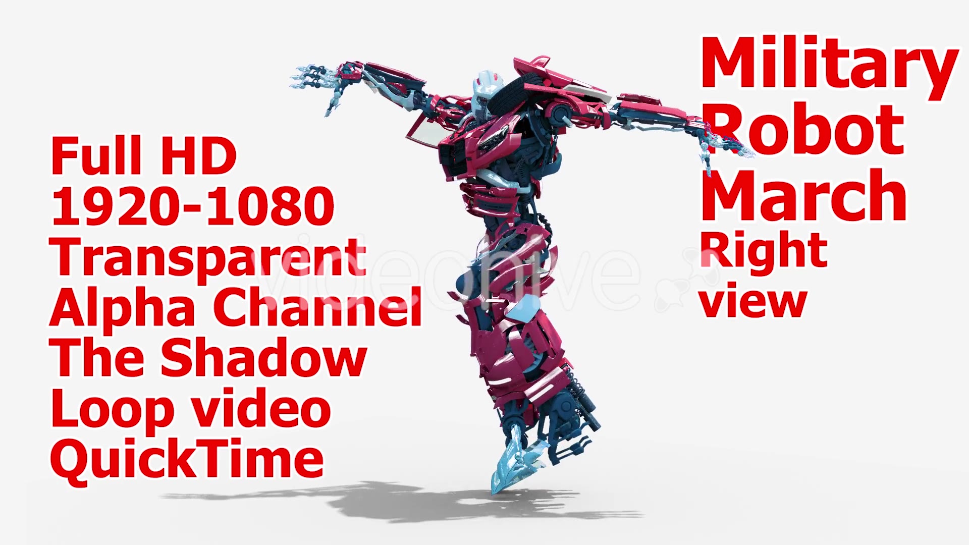 Military Robot March Videohive 21570956 Motion Graphics Image 6