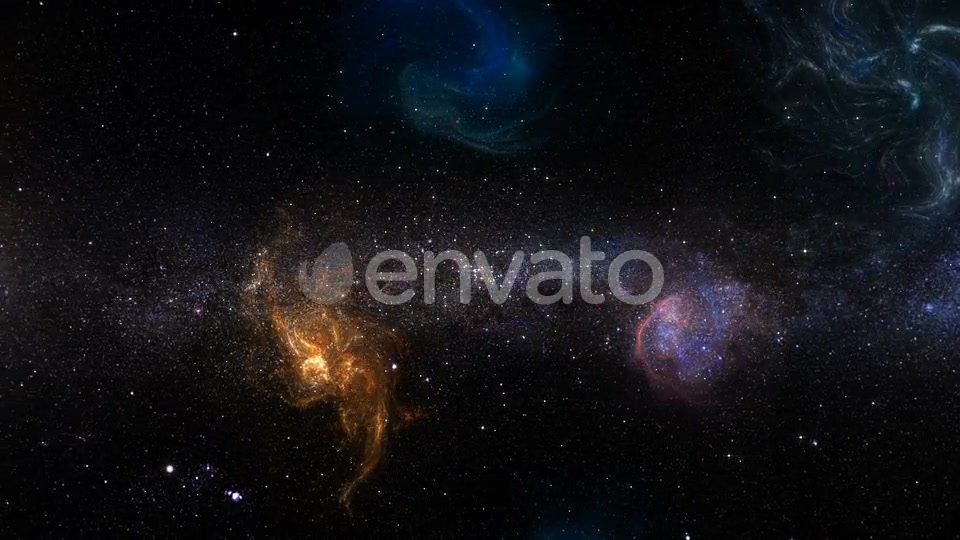 Milkyway With Nebulaes 360 Seamless Loop Videohive 22686940 Motion Graphics Image 4