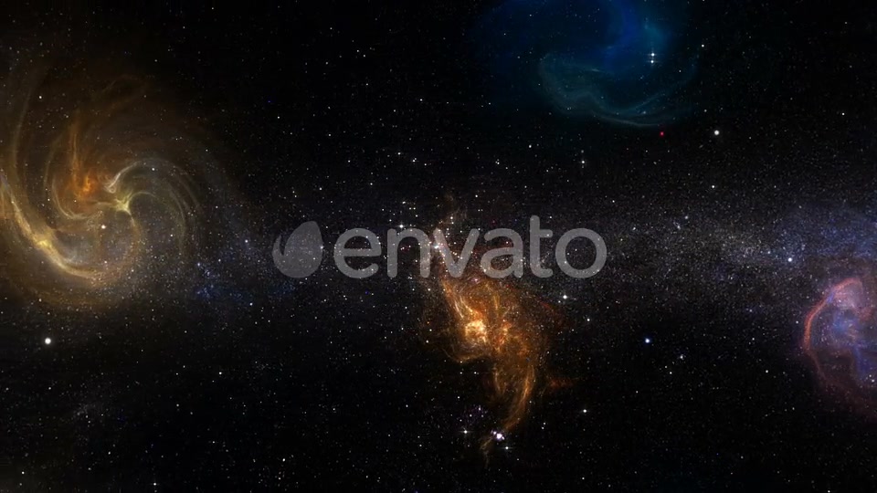 Milkyway With Nebulaes 360 Seamless Loop Videohive 22686940 Motion Graphics Image 5