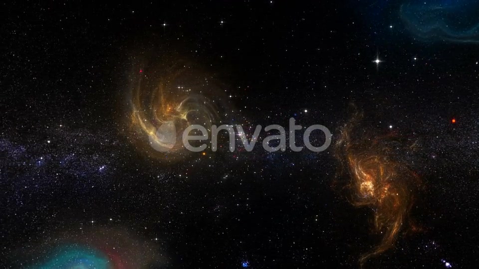 Milkyway With Nebulaes 360 Seamless Loop Videohive 22686940 Motion Graphics Image 6
