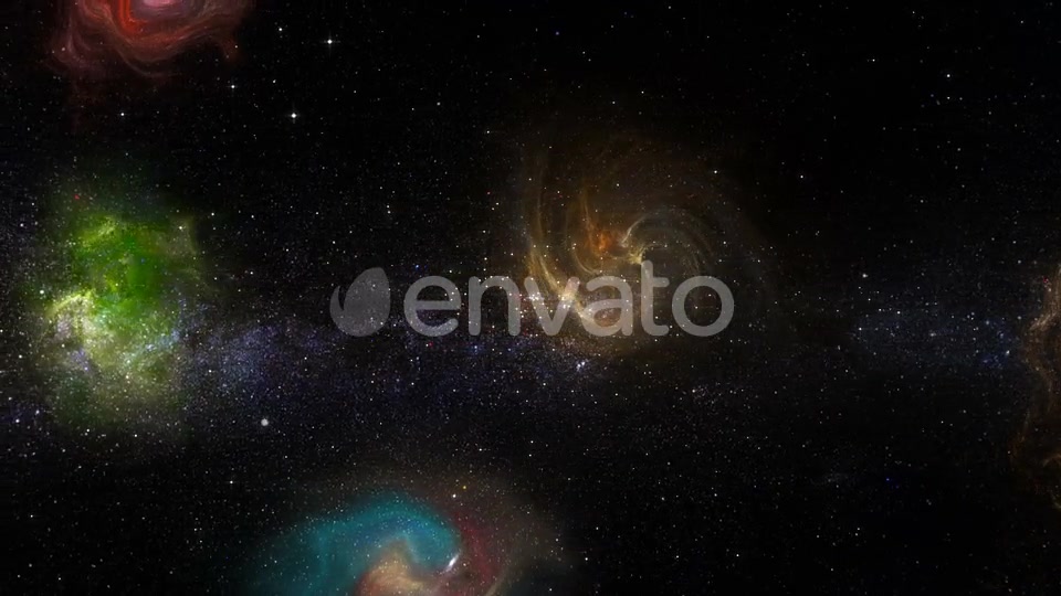 Milkyway With Nebulaes 360 Seamless Loop Videohive 22686940 Motion Graphics Image 7