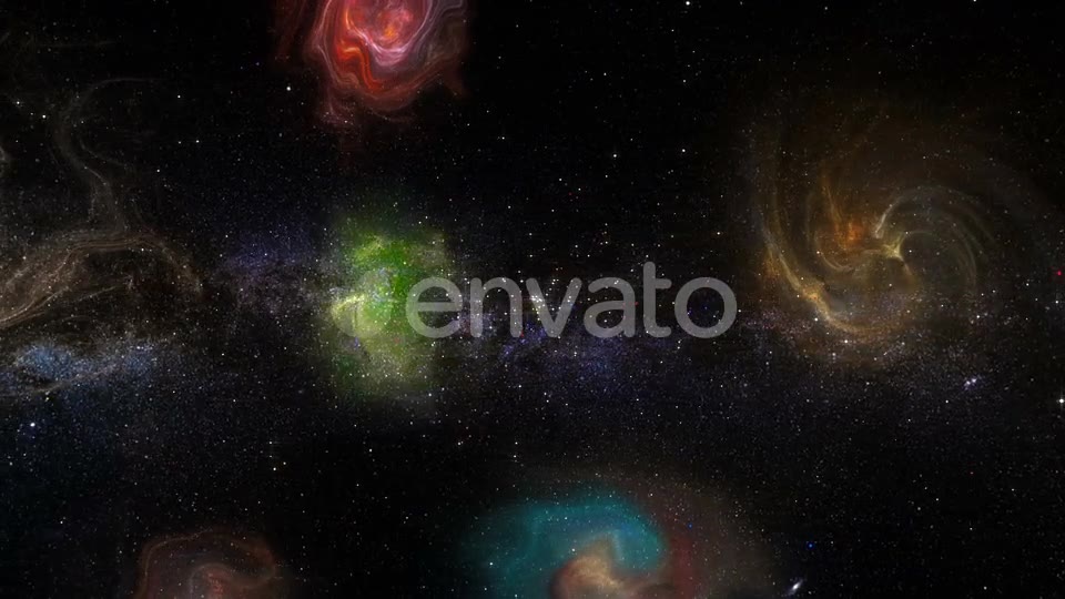 Milkyway With Nebulaes 360 Seamless Loop Videohive 22686940 Motion Graphics Image 8