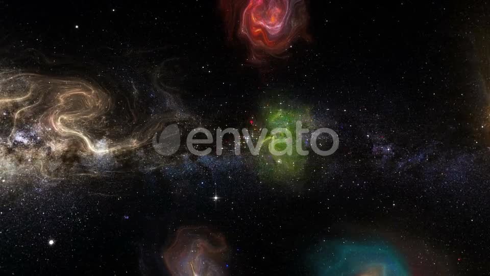 Milkyway With Nebulaes 360 Seamless Loop Videohive 22686940 Motion Graphics Image 9