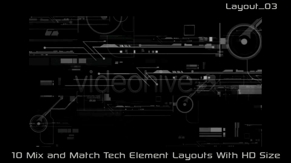 Mix and Match Tech Layouts 01 Videohive 5715606 Motion Graphics Image 3