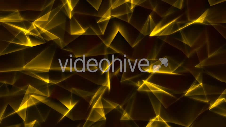 Modern Gold Triangles Background Videohive 21548414 Motion Graphics Image 1