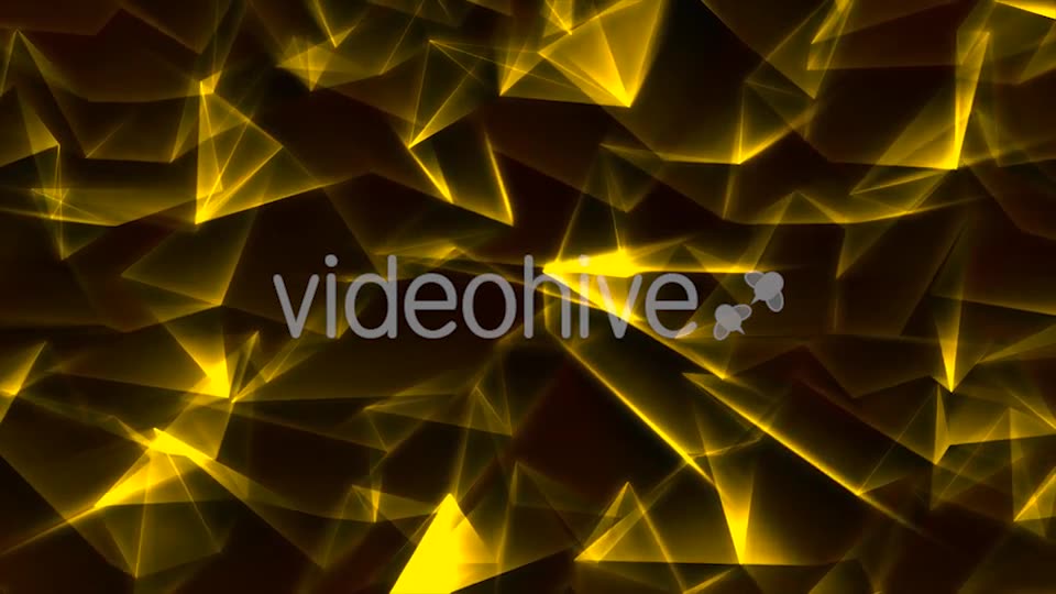 Modern Gold Triangles Background Videohive 21548414 Motion Graphics Image 2