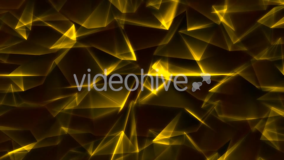 Modern Gold Triangles Background Videohive 21548414 Motion Graphics Image 3