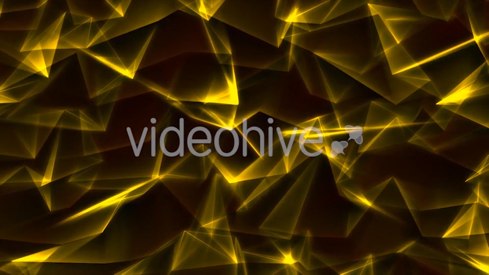 Modern Gold Triangles Background Videohive 21548414 Motion Graphics Image 4