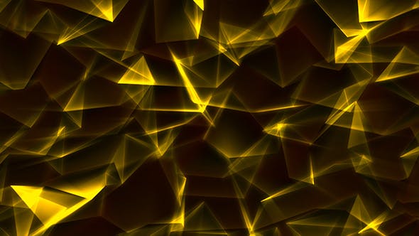 Modern Gold Triangles Background - 21548414 Download Videohive
