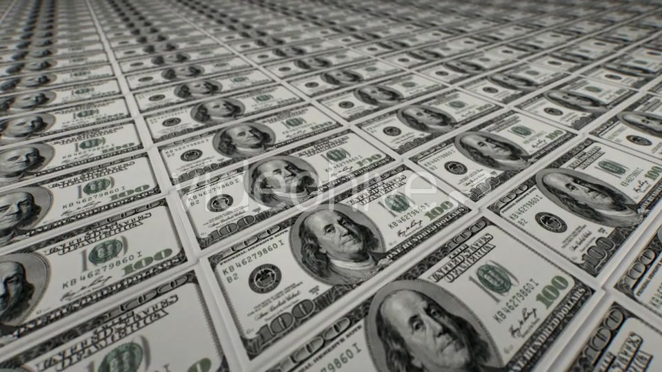 Money 100 Dollar Bills Videohive 11037246 Motion Graphics Image 10