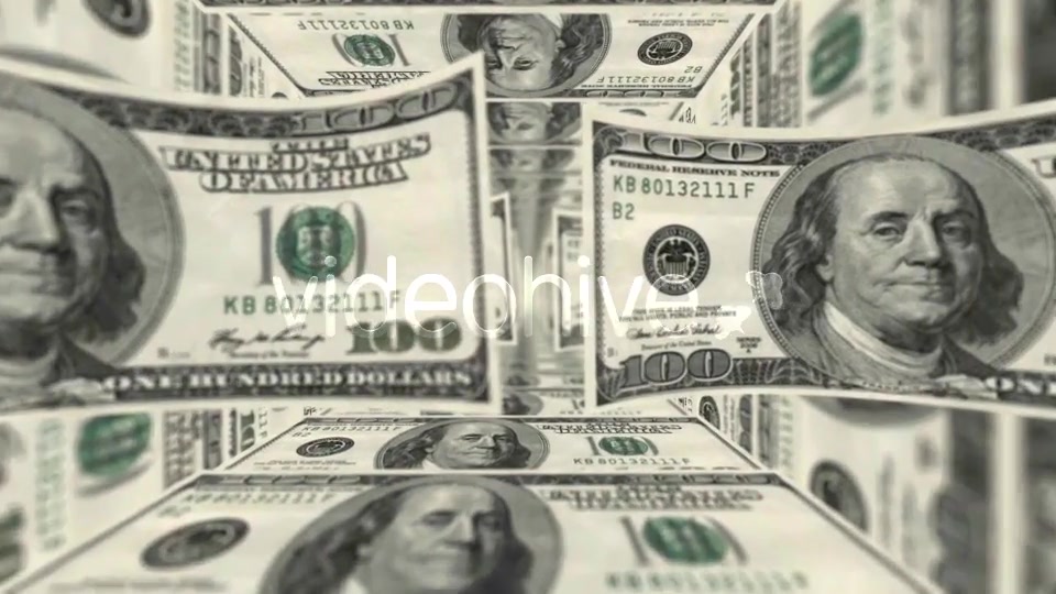 Money Background. Dollars Tunnel Videohive 13441838 Motion Graphics Image 10
