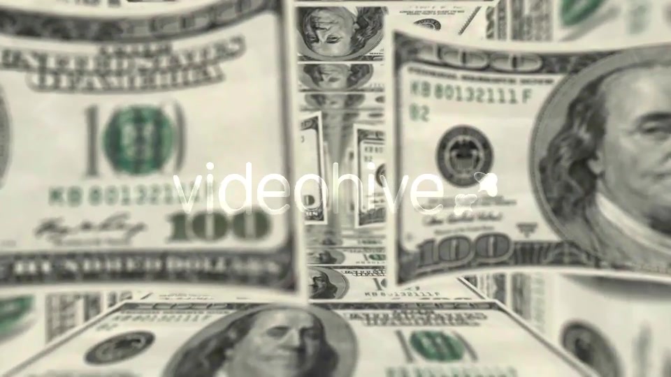 Money Background. Dollars Tunnel Videohive 13441838 Motion Graphics Image 11
