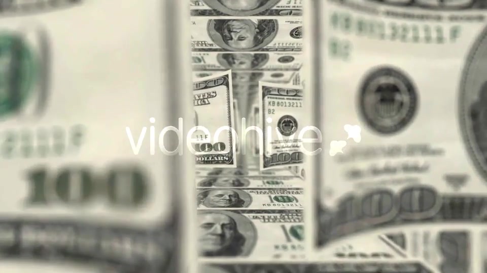 Money Background. Dollars Tunnel Videohive 13441838 Motion Graphics Image 4