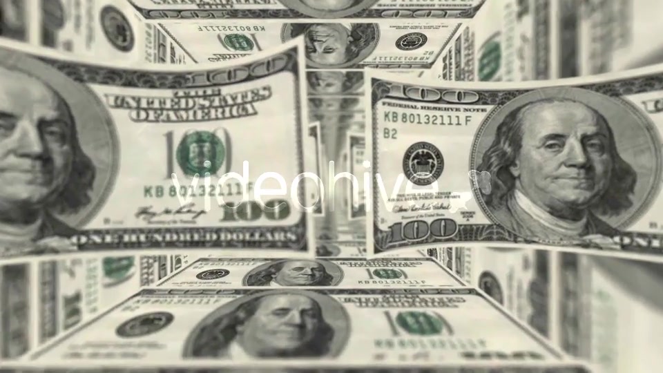 Money Background. Dollars Tunnel Videohive 13441838 Motion Graphics Image 6