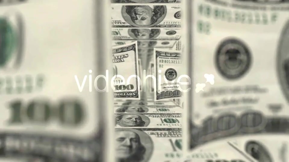 Money Background. Dollars Tunnel Videohive 13441838 Motion Graphics Image 8