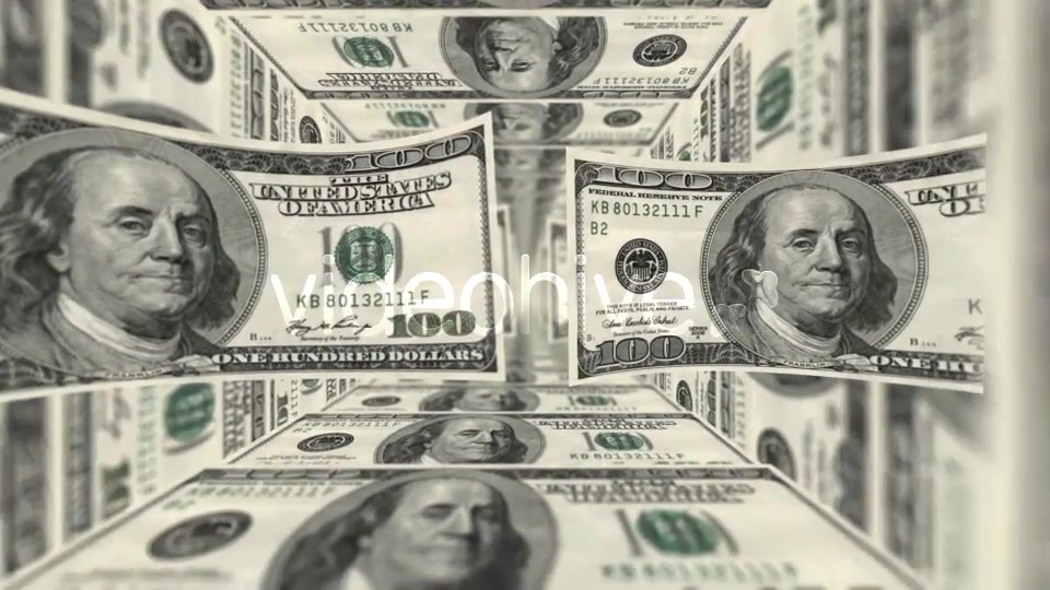 Money Background. Dollars Tunnel Videohive 13441838 Motion Graphics Image 9