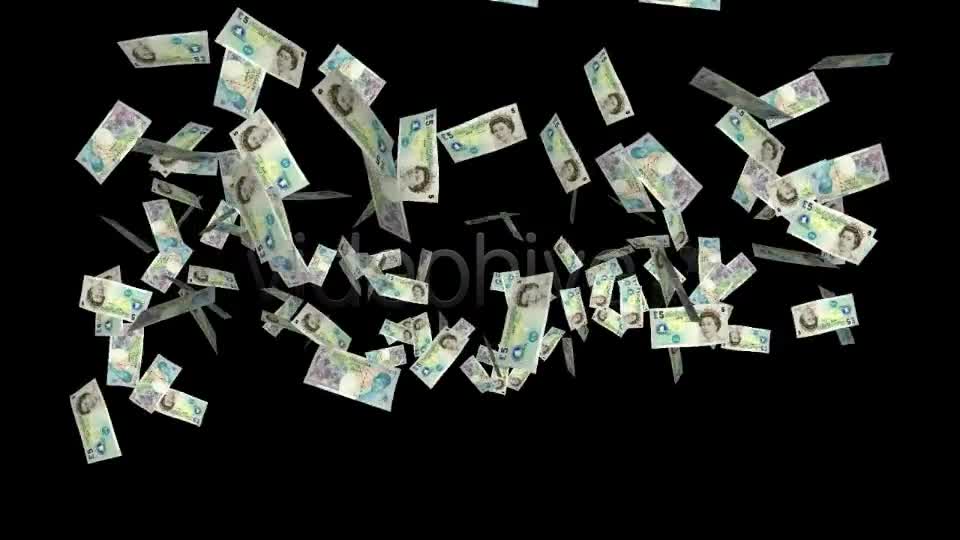 Money Explosion UK Pounds (8 Pack) Videohive 4426474 Motion Graphics Image 1