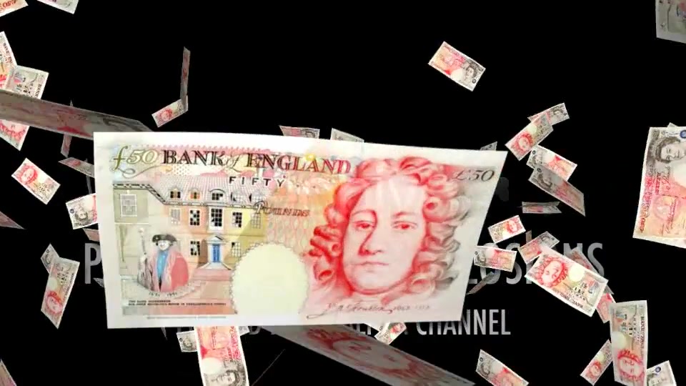 Money Explosion UK Pounds (8 Pack) Videohive 4426474 Motion Graphics Image 9