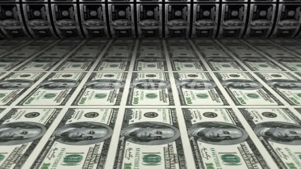 Money Printing Dollars Videohive 22633181 Motion Graphics Image 10