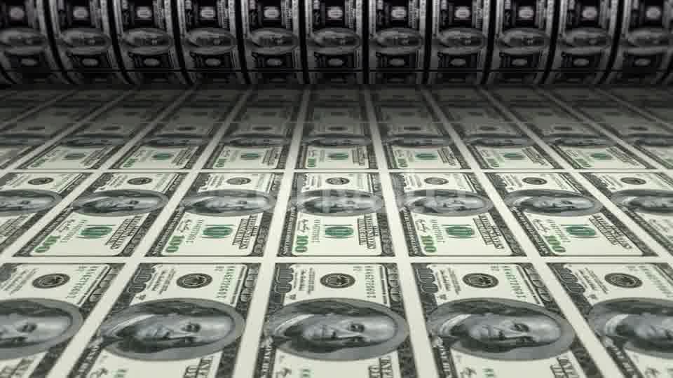 Money Printing Dollars Videohive 22633181 Motion Graphics Image 11