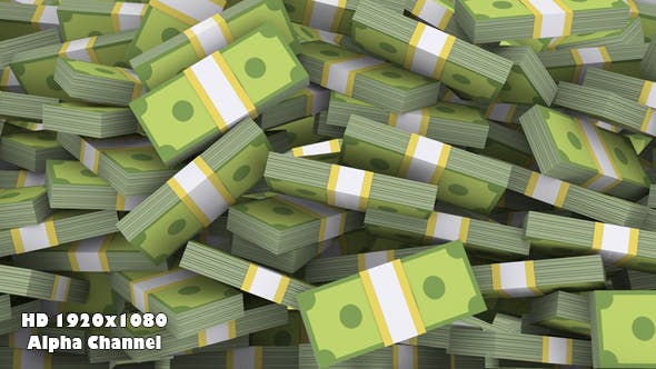 Money Stack Transition - 19331911 Download Videohive