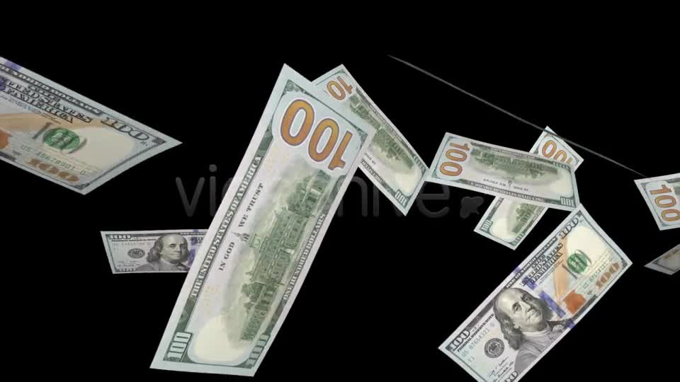 Money Vortex New 100 USD Bills Videohive 7212356 Motion Graphics Image 1