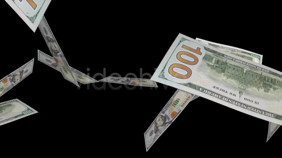 Money Vortex New 100 USD Bills Videohive 7212356 Motion Graphics Image 2