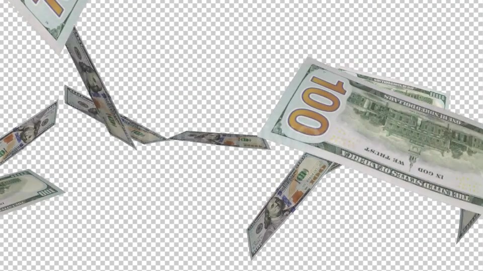 Money Vortex New 100 USD Bills Videohive 7212356 Motion Graphics Image 7