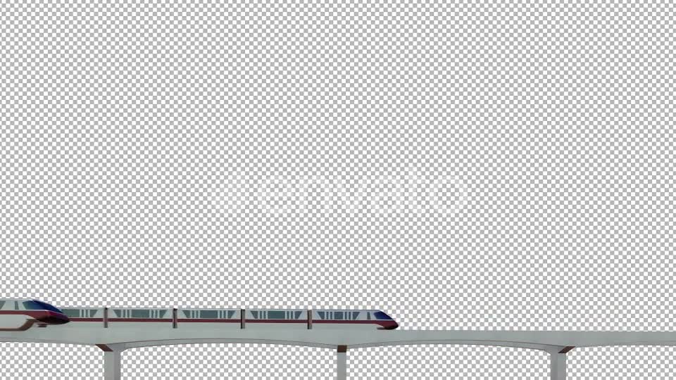 Monorail Train Speed Train Videohive 22060470 Motion Graphics Image 2